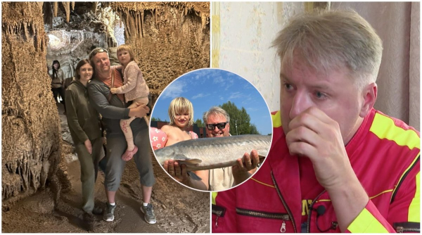 Besimaudydamas ežere „TV Pagalbos“ gelbėtojas Žilvinas pajuto, kad už jo kažkas yra: atsisukęs apstulbo