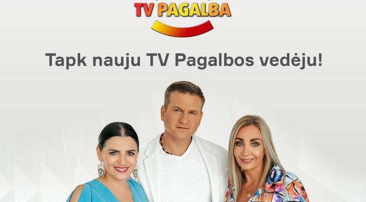 Tapk nauju laidos „TV pagalba“ vedėju: pildyk anketą jau šiandien