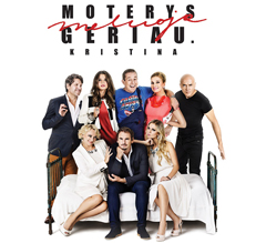 Kino filmo „Moterys meluoja geriau. Kristina“ plakato kūrėjai atskleidžia darbo užkulisius